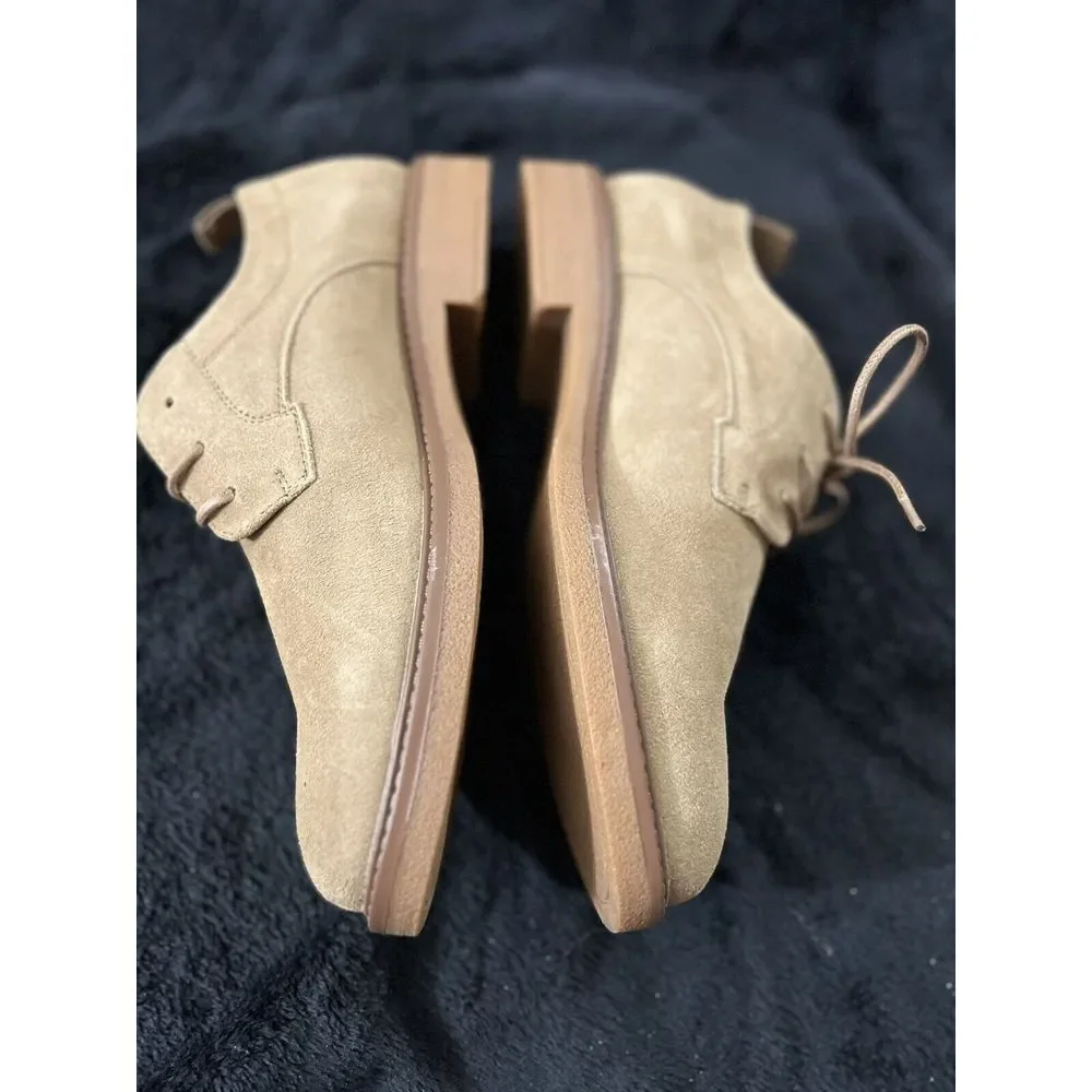 NEW Madden‎ NYC Men's Terry Dress Shoes Suede Leather Taupe 8